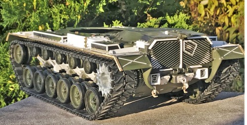 1/18 RC M-48A3 Patton build