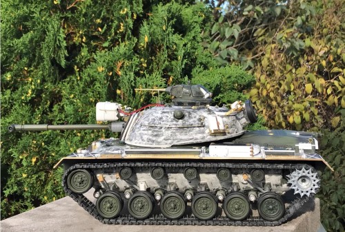 1/18 RC M-48A3 Patton build