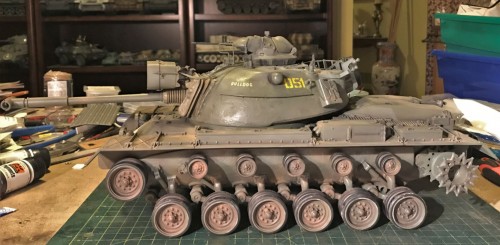 1/18 RC M-48A3 Patton build