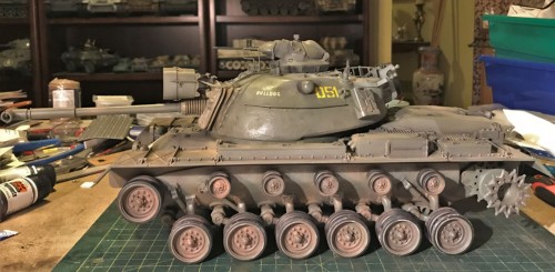 1/18 RC M-48A3 Patton build