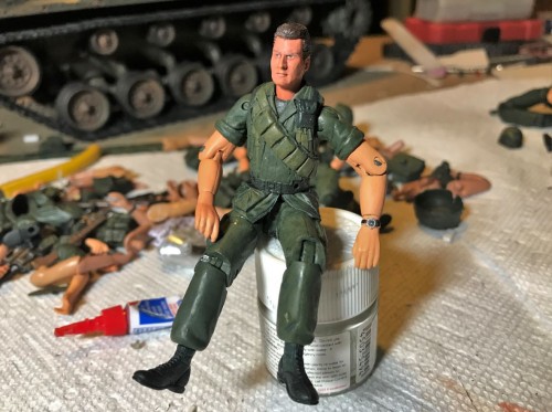 1/18 US Infantry Vietnam for RC M48 build