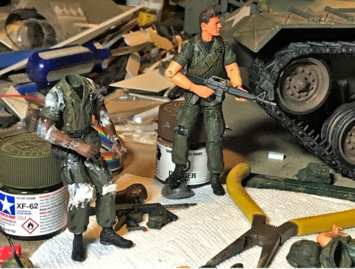 1/18 US Infantry Vietnam for RC M48 build