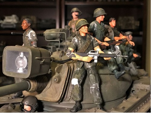 1/18 US Infantry Vietnam for RC M48 build