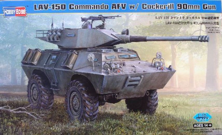 RC 1/16 V-150 Commando with 90mm Cockerill gun turret