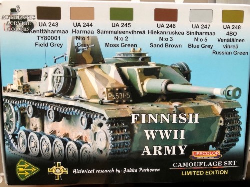Finnish WW2 camp for Tamiya Pz IV Ausf. J
