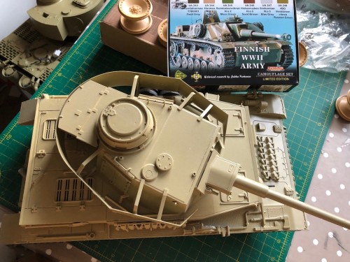 Finnish WW2 Panzer acrylics- for Tamiya Pz IV
