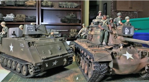 RC M-48A3 Patton tank 1/18 scale