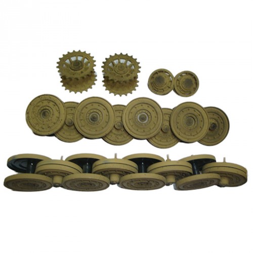 Late Tiger 1 wheels and sprockets- plastic