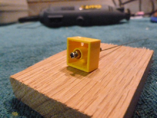 Lego Block as an isolator