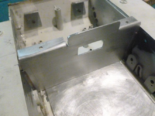 Gearbox fire wall