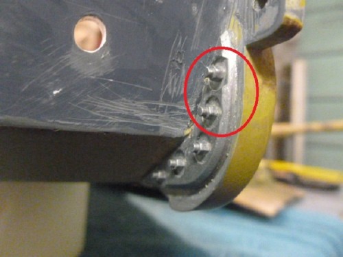 Bolts extent to far out