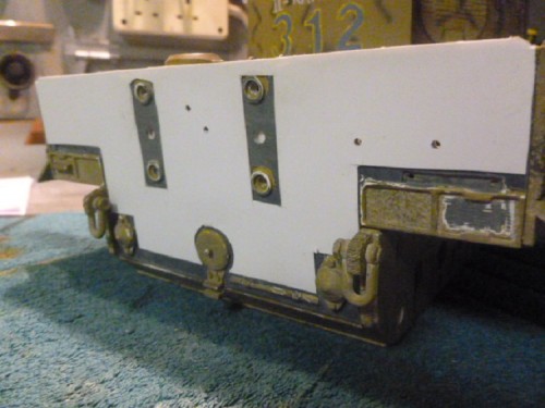 Corrected height of rear panel