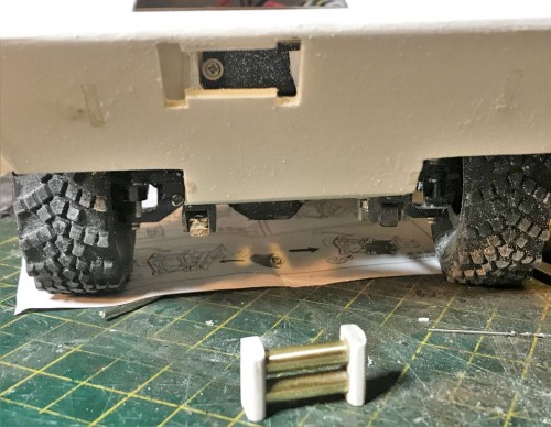 RC 1/16 V-150 V150 Cadillac Gage Commando with 90mm Cockerill gun turret