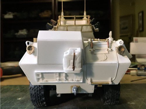 RC 1/16 V-150 V150 Cadillac Gage Commando with 90mm Cockerill gun turret