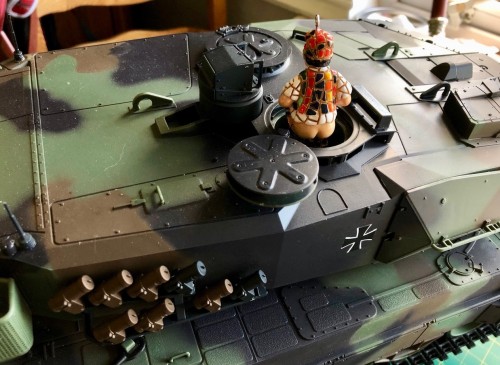 Caganer Commander and Cupola portaloo