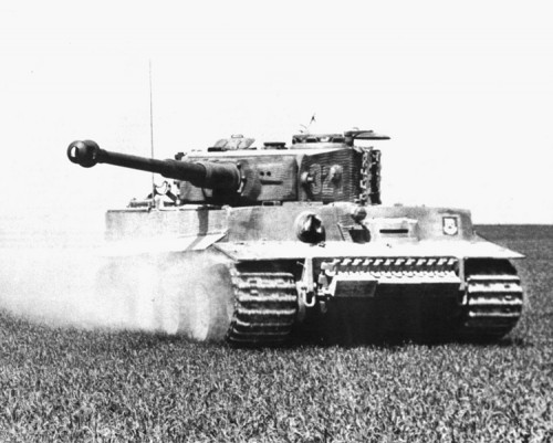 Tiger 1 321 101st PzAdt showing correct aerial height and size