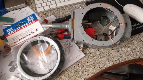 Turret mod ,too much work involved to finish.