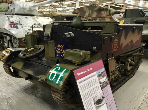 43rd Wessex Division Universal Carrier at Bovington