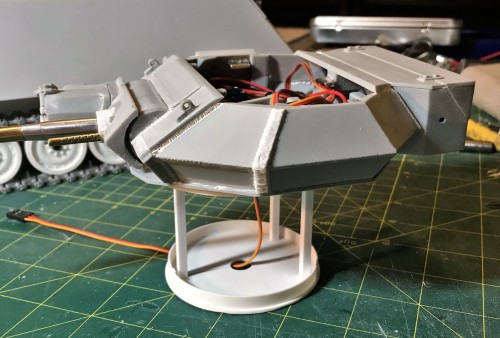 M-113 M113 M-113A1 MRV 1/16 RC Scorpion Turret Australian Army build