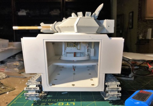 M-113 M113 M-113A1 MRV 1/16 RC Scorpion Turret Australian Army build