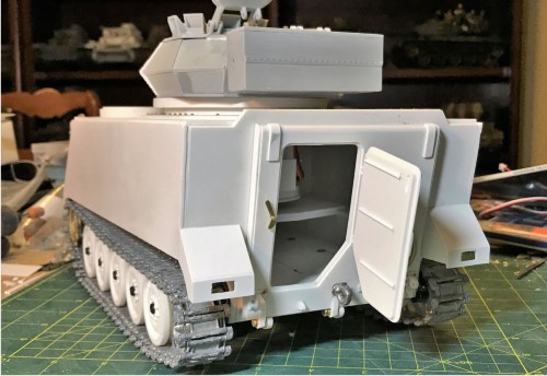 M-113 M113 M-113A1 MRV 1/16 RC Scorpion Turret Australian Army build