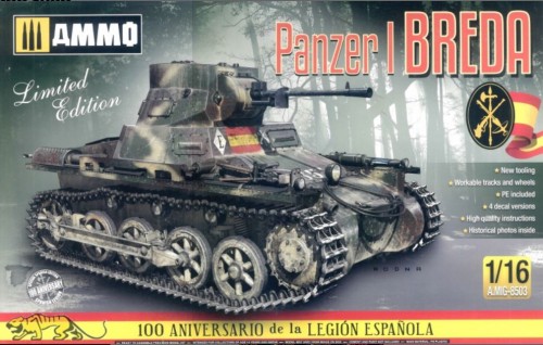 1/16 MIG Panzerkampfwagen I Ausf. A - Breda