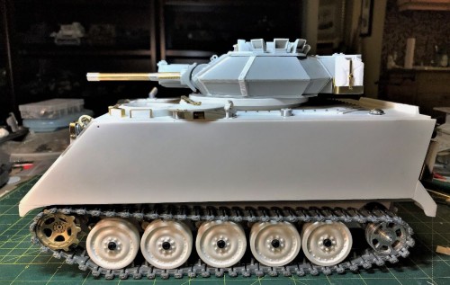 M-113 M113 M-113A1 MRV 1/16 RC Scorpion Turret Australian Army build