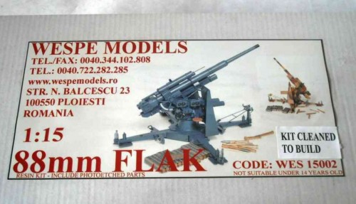 Wespemodels Flak 88mm