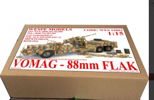 Wespemodels Flak 88mm