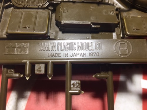 1970 dated vintage &quot;parts tree&quot; in this 1974 kit