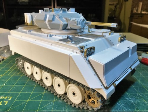 M-113 M113 M-113A1 MRV 1/16 RC Scorpion Turret Australian Army build