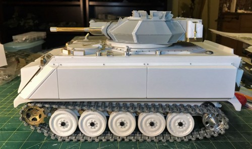 M-113 M113 M-113A1 MRV 1/16 RC Scorpion Turret Australian Army build