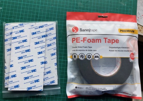 Double-sided tape options