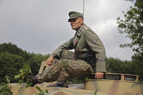 German tank commander