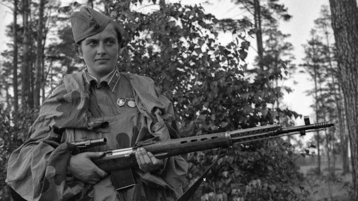 Lady Death-Lyudmila Pavlichenko 309 kills in WW2