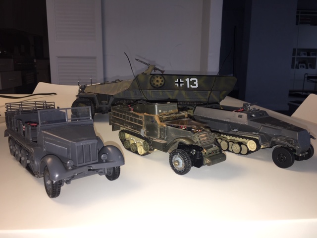 Half track fleet so far..