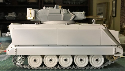 M-113 M113 M-113A1 MRV 1/16 RC Scorpion Turret Australian Army build