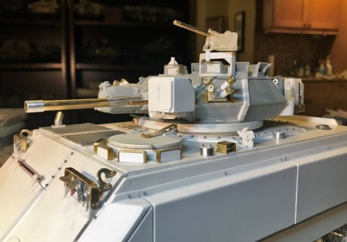 M-113 M113 M-113A1 MRV 1/16 RC Scorpion Turret Australian Army build