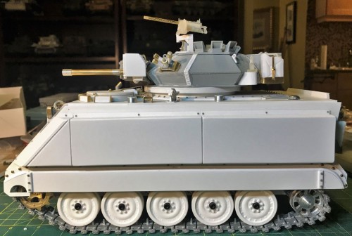 M-113 M113 M-113A1 MRV 1/16 RC Scorpion Turret Australian Army build