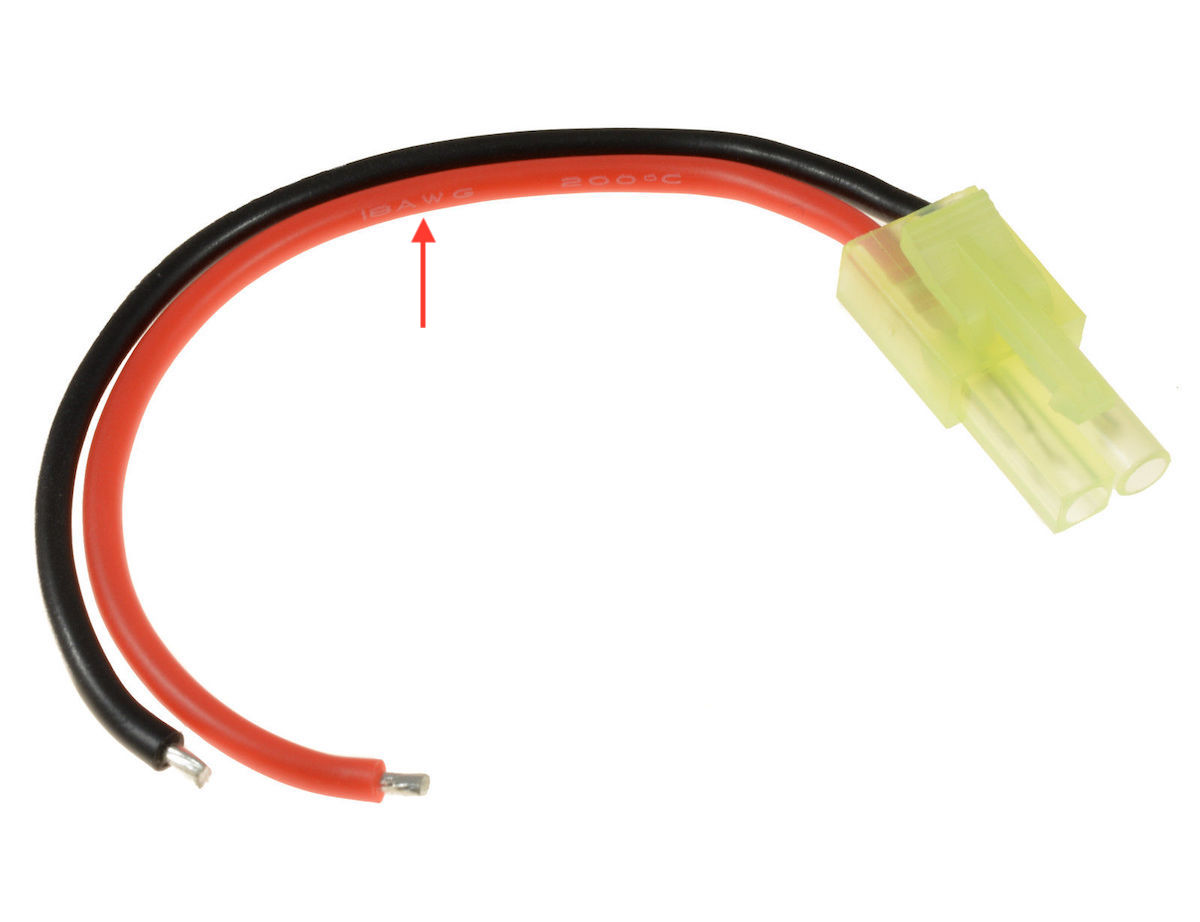 18AWG Tamiya Battery Connector