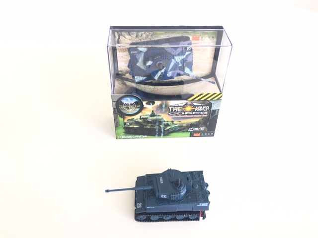 Here is the RRC Tank donor model. It is a excellent Tank for the money on ebay and comes with a 1s 100mah lipo so it is a native Lipo design and has excellent electronics suitable for scale model RRD upgrades.