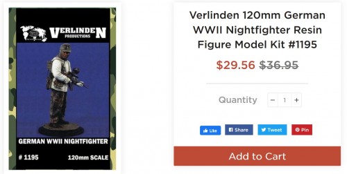 verlinden-1-16-120mm-german-wwii-nightfighter-resin-figure-model-kit-1195