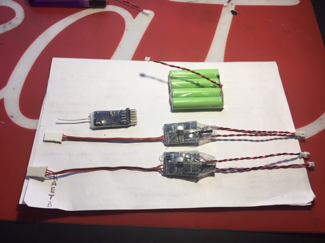 Here is the minimal requirements for a DSM2 RRC upgrade providing you have a programmable Transmitter . Mixing can be done using &quot;elevon&quot; settings coupled with throttle mixing. I will go into that as well.