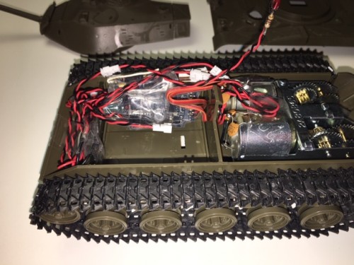 Now that is tight but there is still room for a 350mah 2s lipo