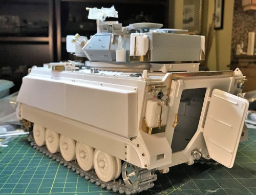 M-113 M113 M-113A1 MRV 1/16 RC Scorpion Turret Australian Army build