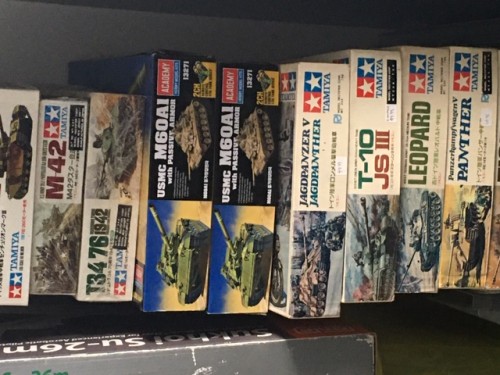 you can see I have two of those Academy M60 Tanks in my collection.