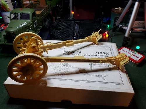I will start working on the gun tube in a day or so.  Fingers are beat..jpg