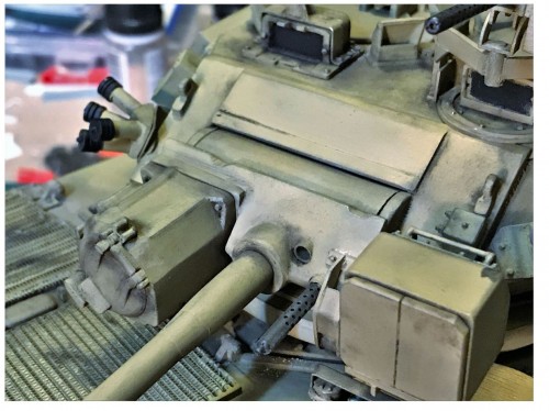 M-113 M113 M-113A1 MRV 1/16 RC Scorpion Turret Australian Army build