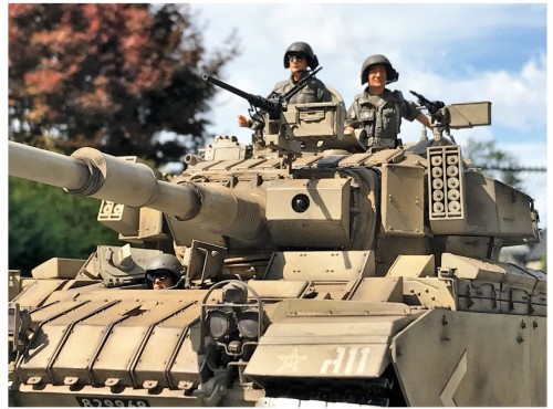 1/16 RC Centurion tank IDF with Blazer reactive armor