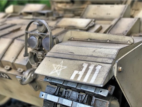 1/16 RC Centurion tank IDF with Blazer reactive armor